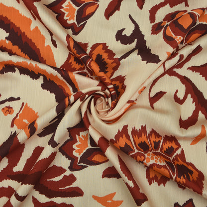 Cotton Linen Print Fabric