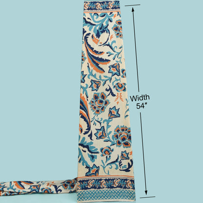 Cotton Linen Print Fabric