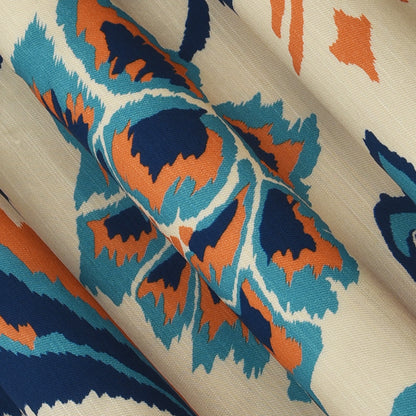 Cotton Linen Print Fabric