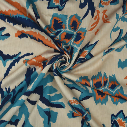 Cotton Linen Print Fabric