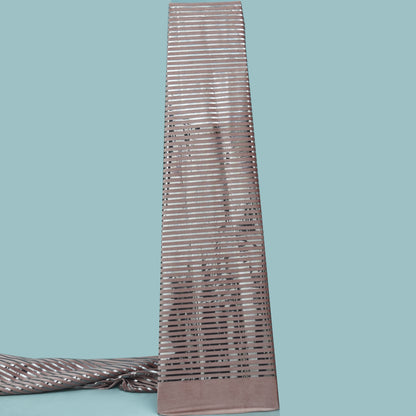 Velvet Foil Stripe Fabric