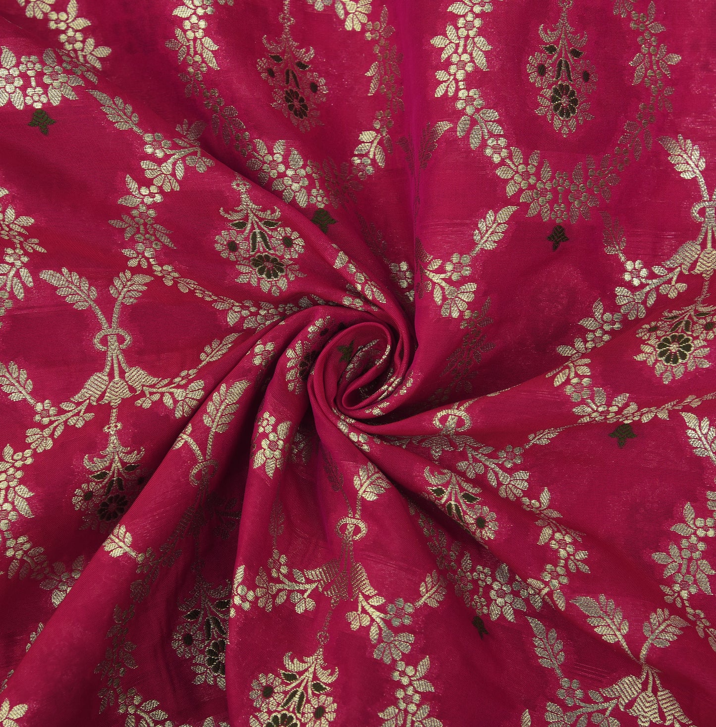 Katan Meena Brocade Fabric