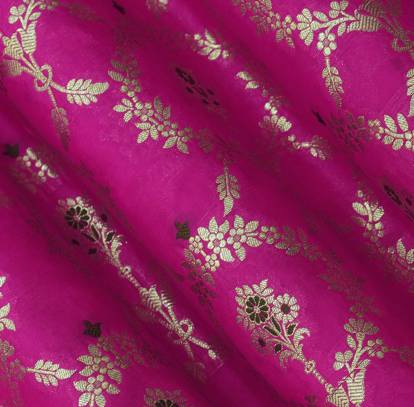 Katan Meena Brocade Fabric