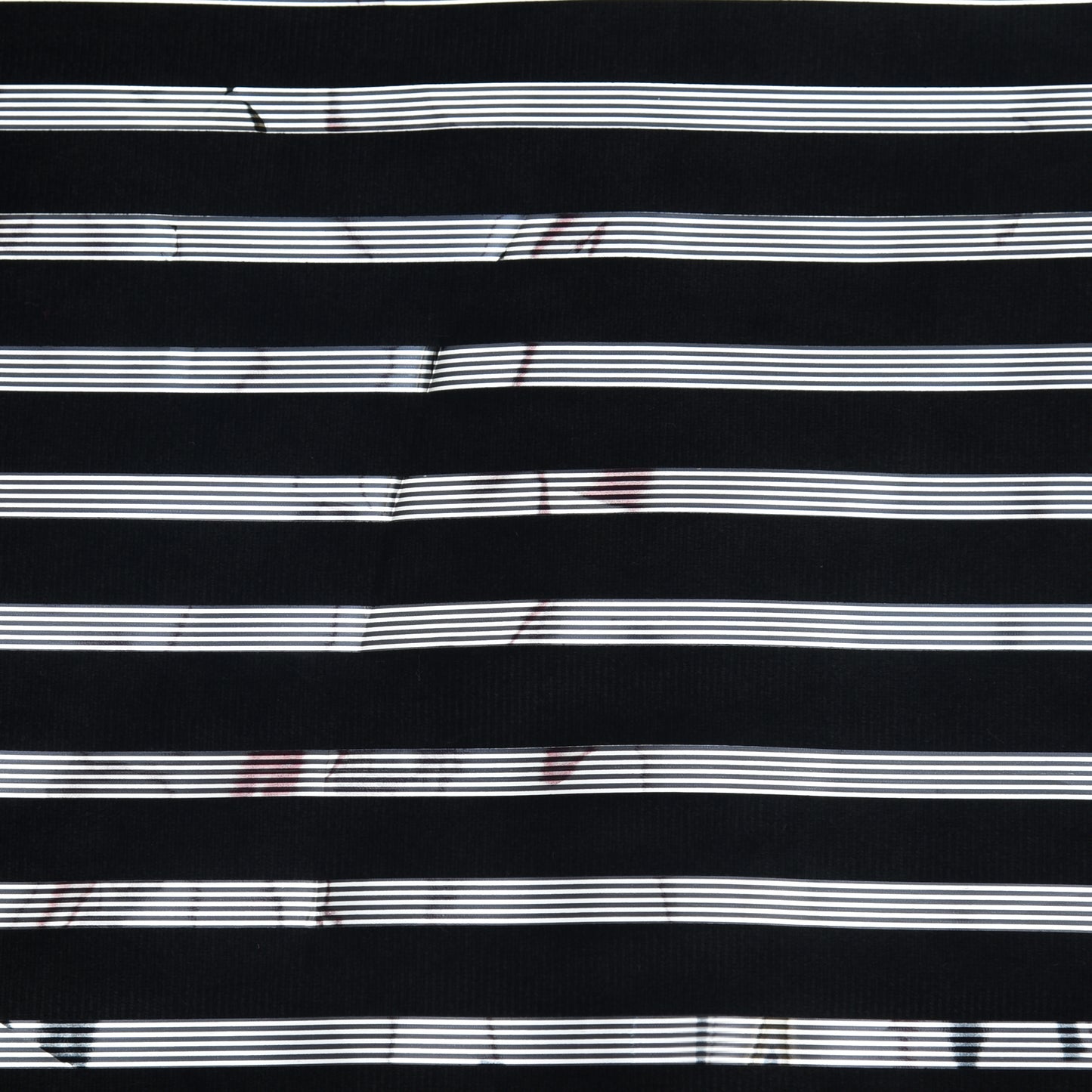 Velvet Foil Stripe Fabric
