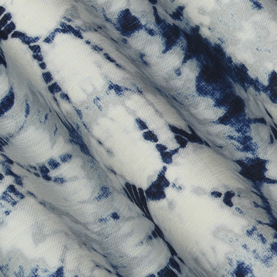 Cotton Linen Print Fabric