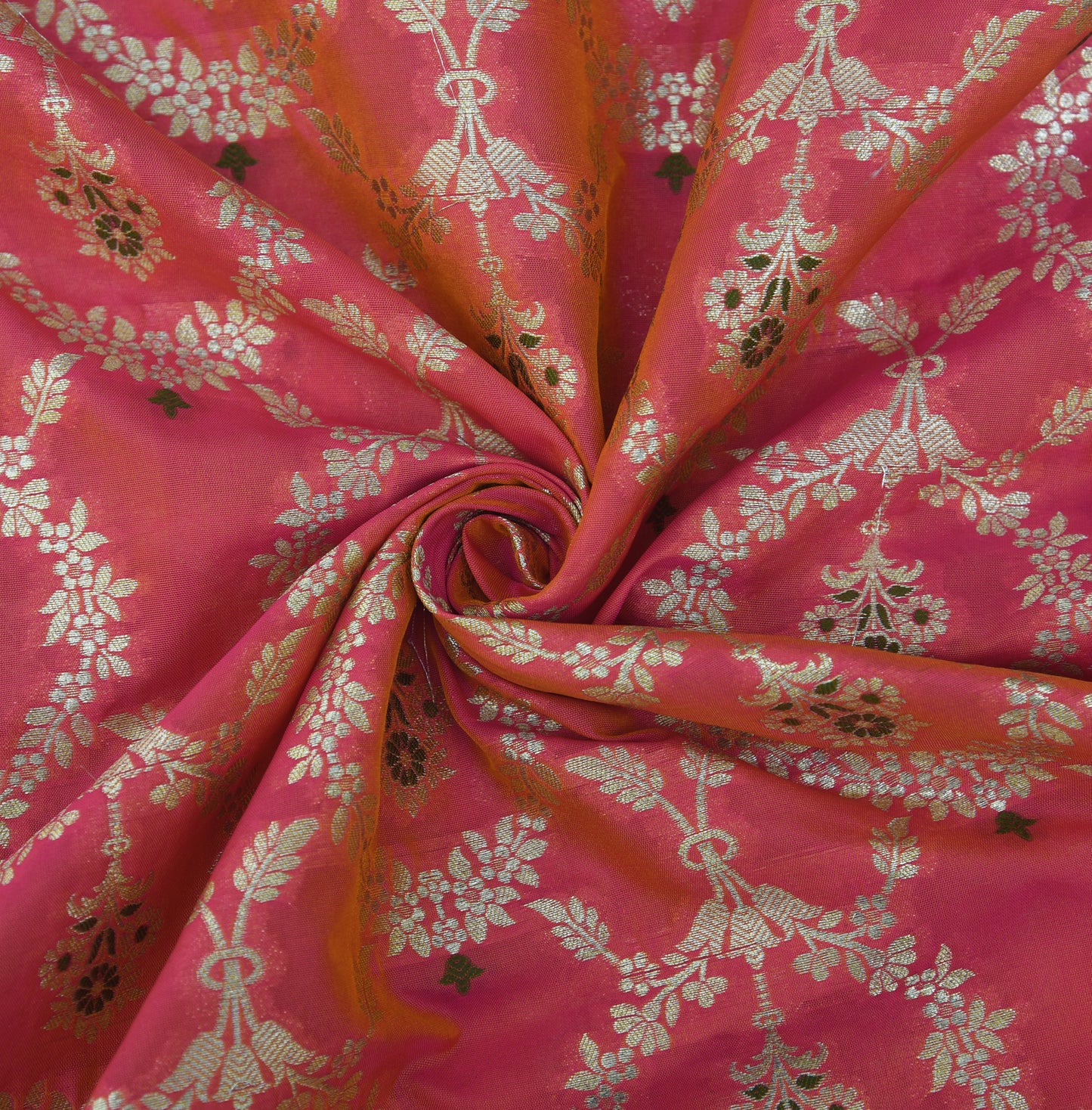 Katan Meena Brocade Fabric