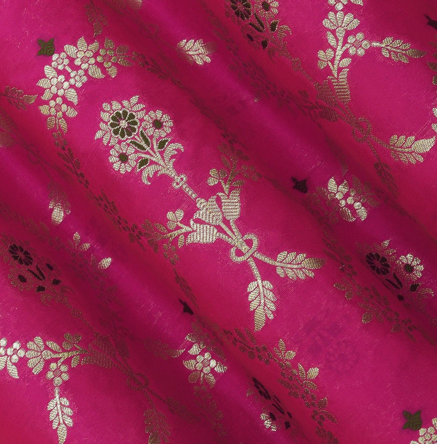 Katan Meena Brocade Fabric