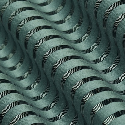 Velvet Foil Stripe Fabric