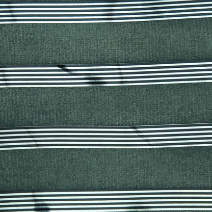Velvet Foil Stripe Fabric