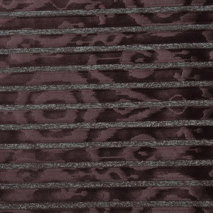 Velvet Glitter Stripe Fabric