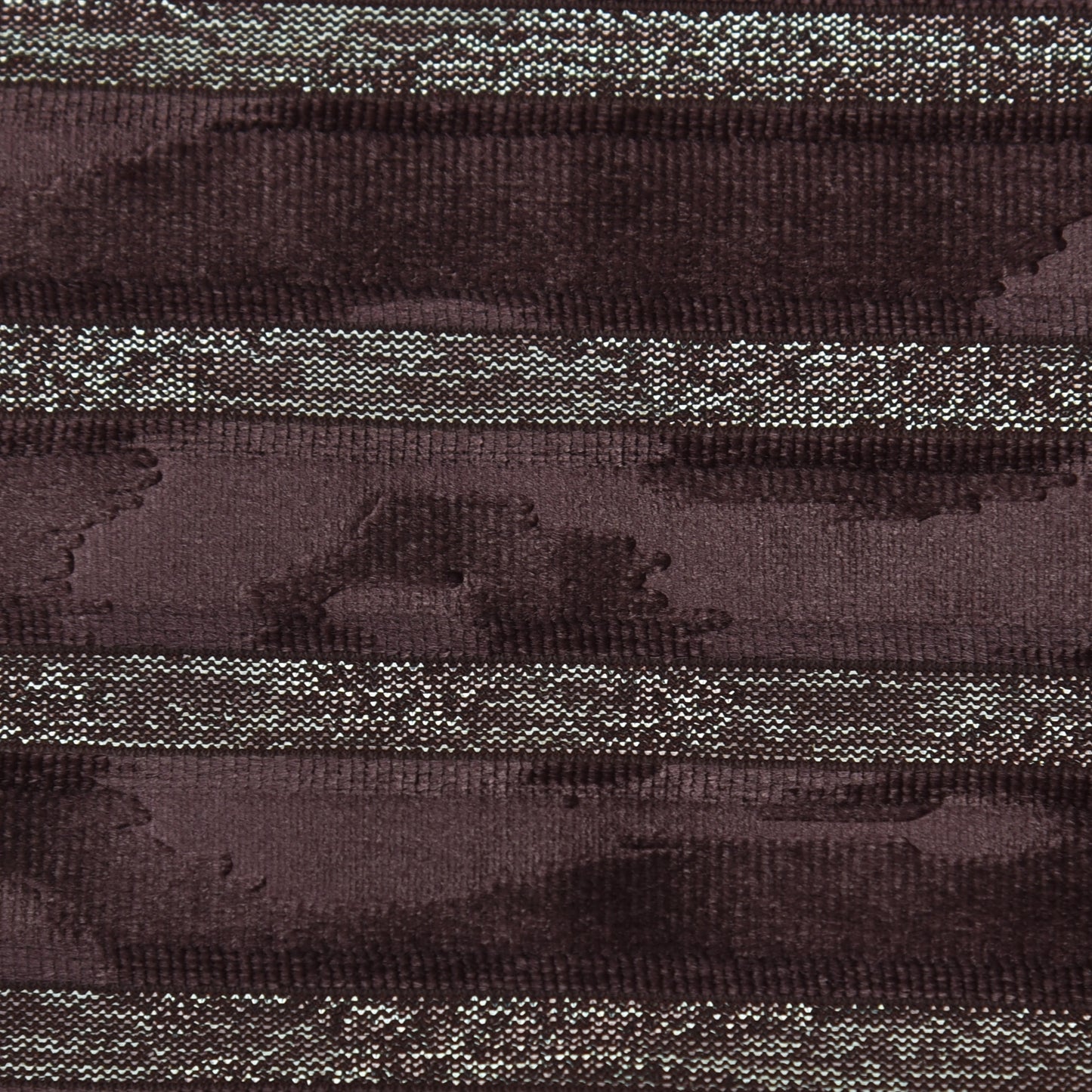 Velvet Glitter Stripe Fabric