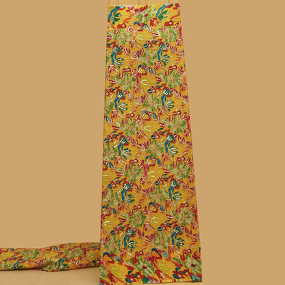 Multicolor Crepe Embroidery Fabric