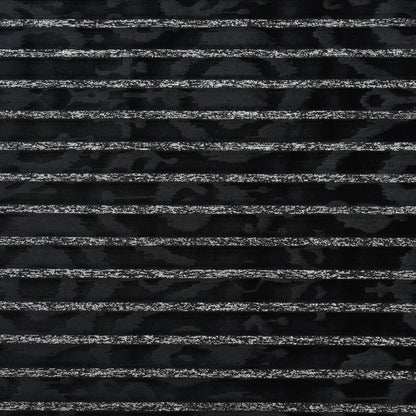 Velvet Glitter Stripe Fabric
