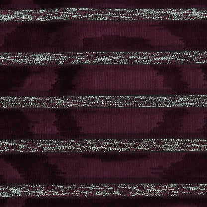 Velvet Glitter Stripe Fabric