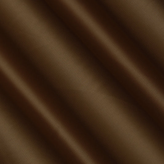 Brown Color Armani Satin Fabric