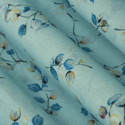 Multicolor Georgette Print Fabric