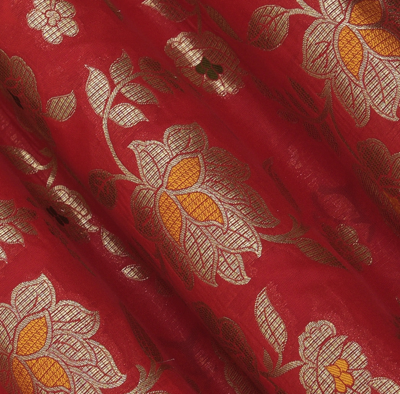 Katan Meena Brocade Fabric