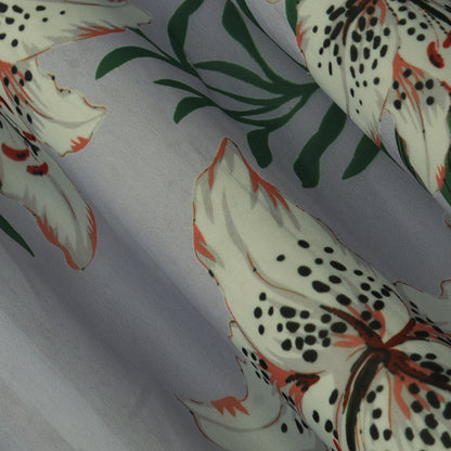 Multicolor Georgette Print Fabric