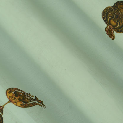 Multicolor Georgette Print Fabric