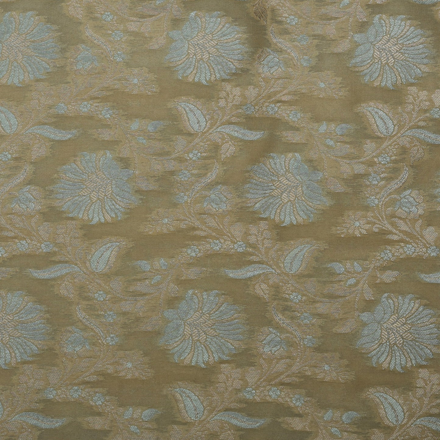 Cream Color Kadwa Brocade Fabric