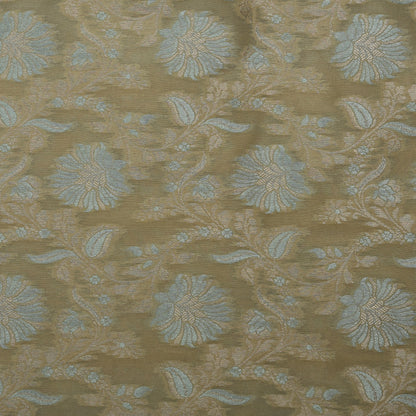 Cream Color Kadwa Brocade Fabric