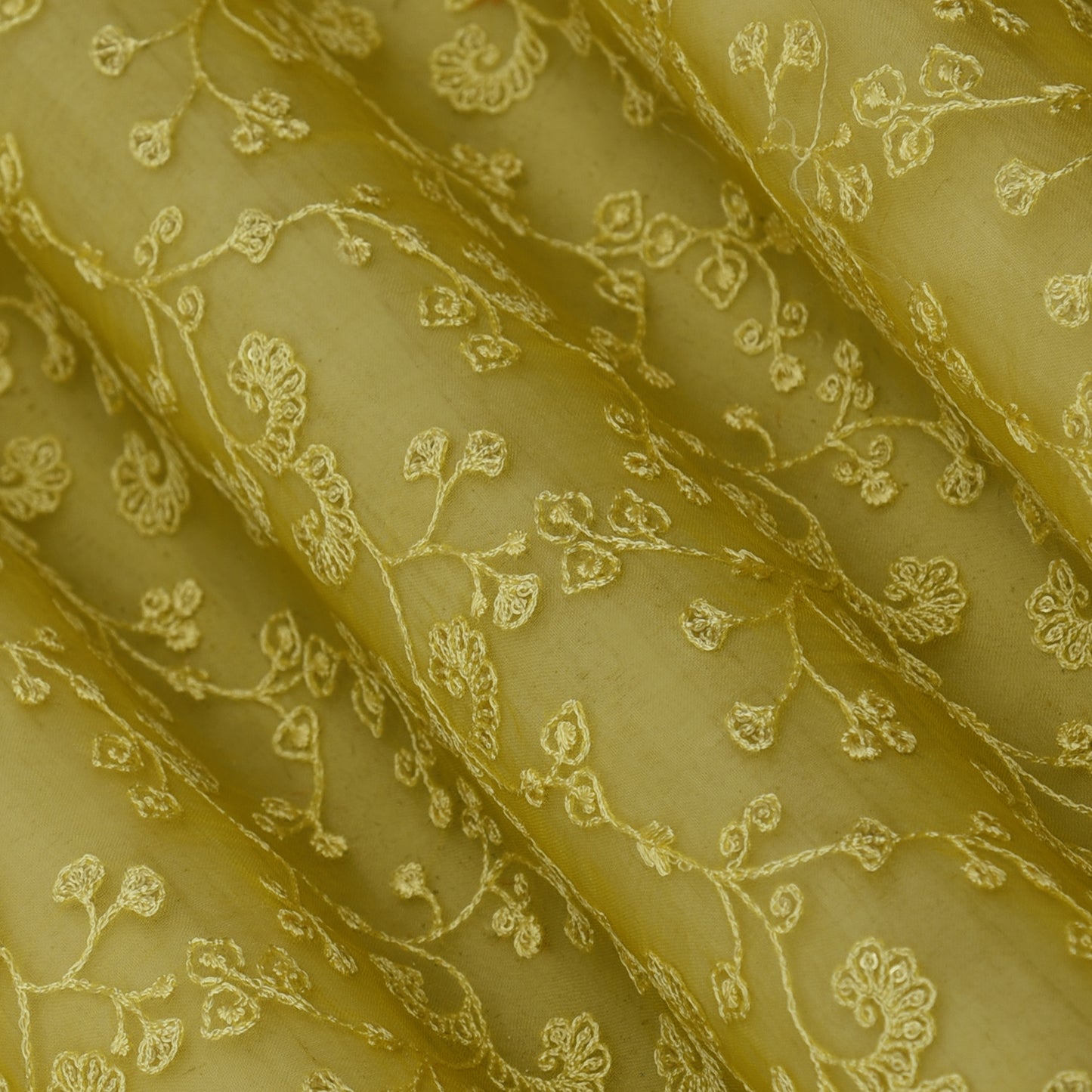 Organza Embroidery Fabric