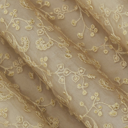 Organza Embroidery Fabric