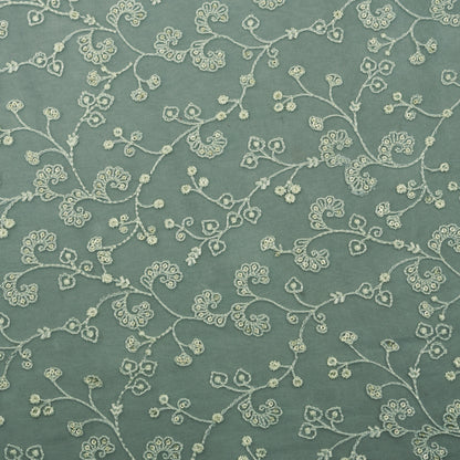 Organza Embroidery Fabric