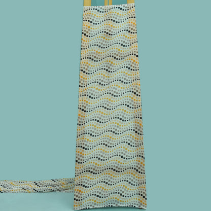 Multicolor Georgette Print Fabric