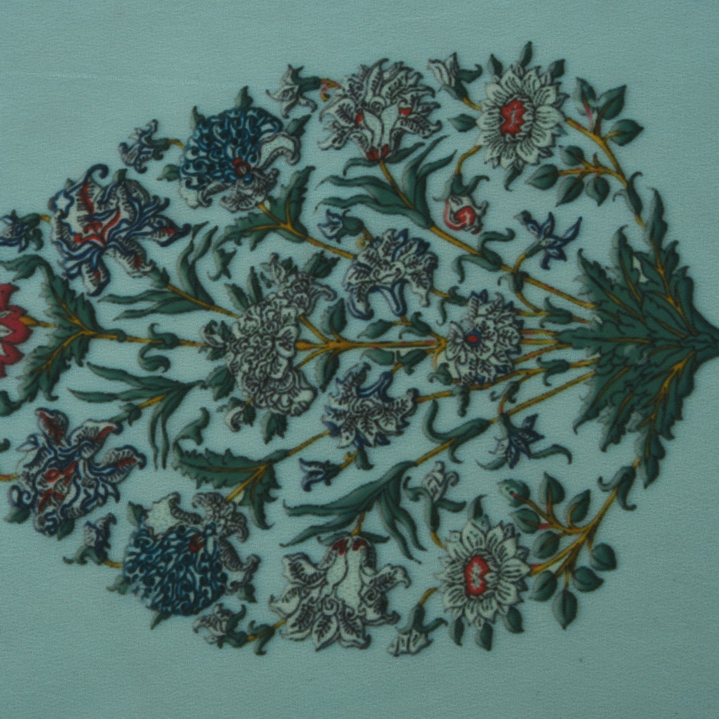 Multicolor Georgette Print Fabric