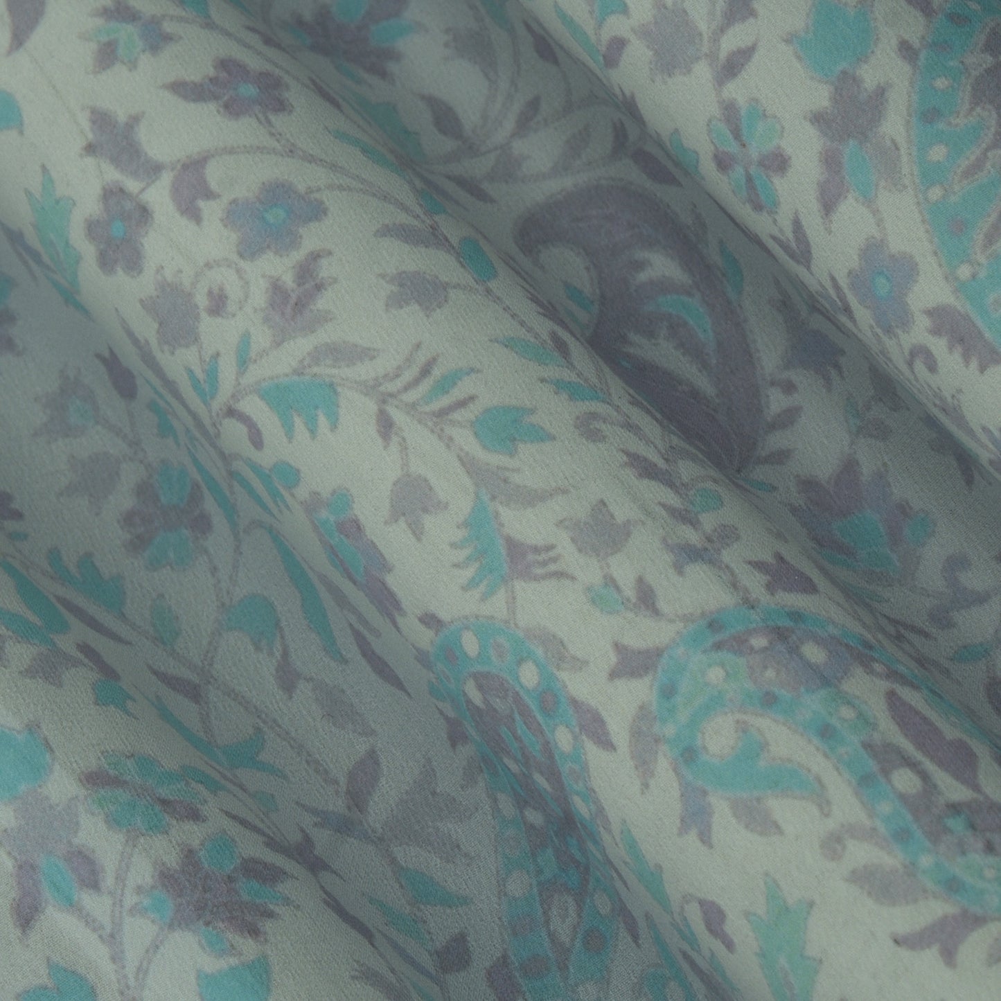 Multicolor Georgette Print Fabric