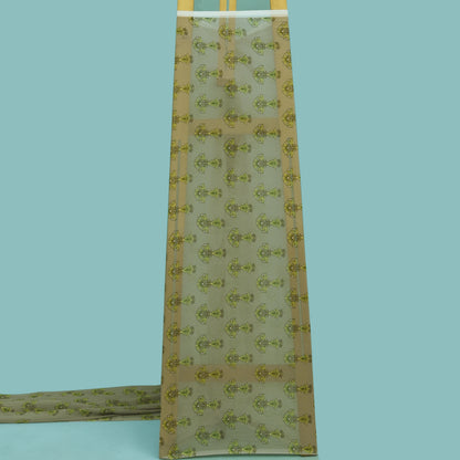 Multicolor Georgette Print Fabric