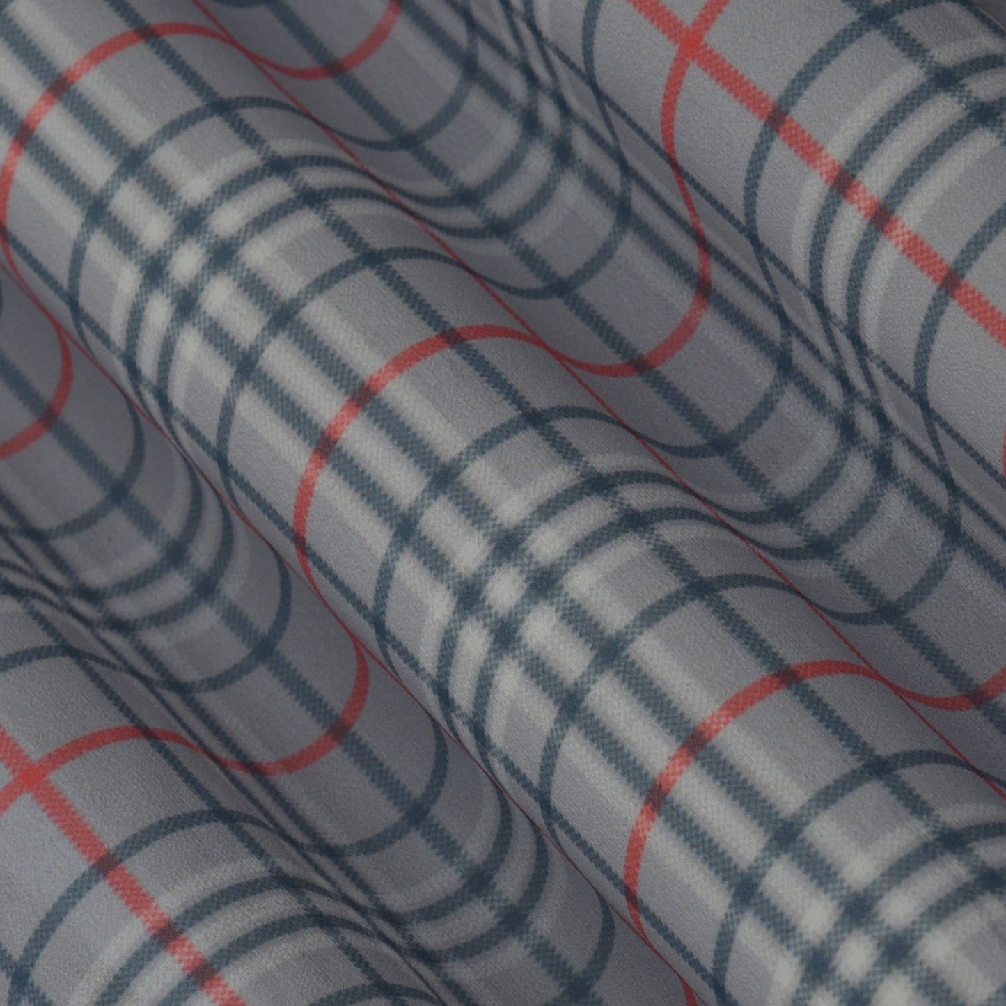 Multicolor Georgette Print Fabric