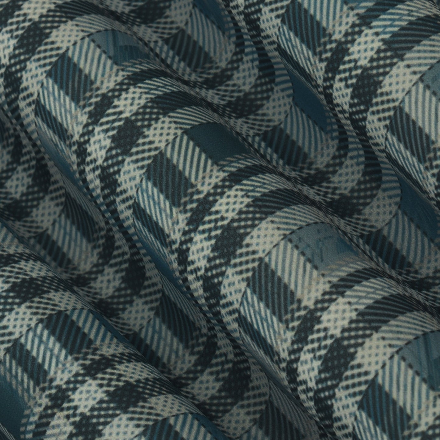 Multicolor Georgette Print Fabric