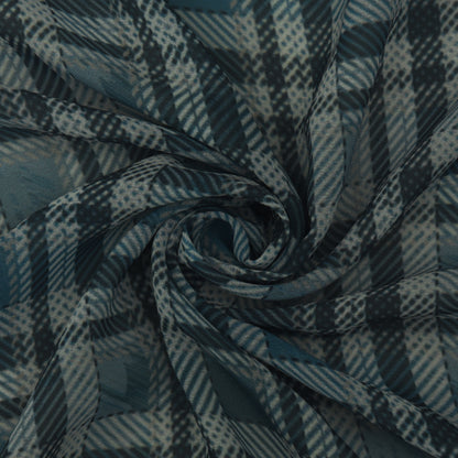 Multicolor Georgette Print Fabric