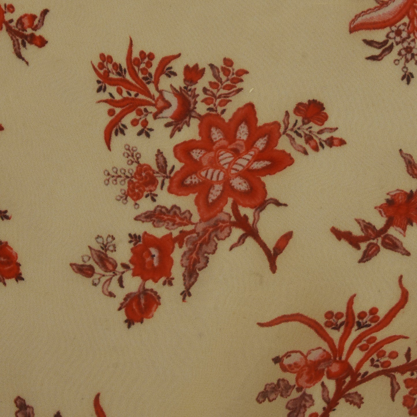 Multicolor Organza Print Fabric