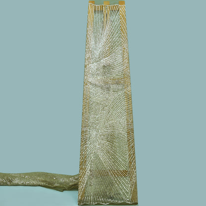 Imported Net Sequins Embroidery Fabric