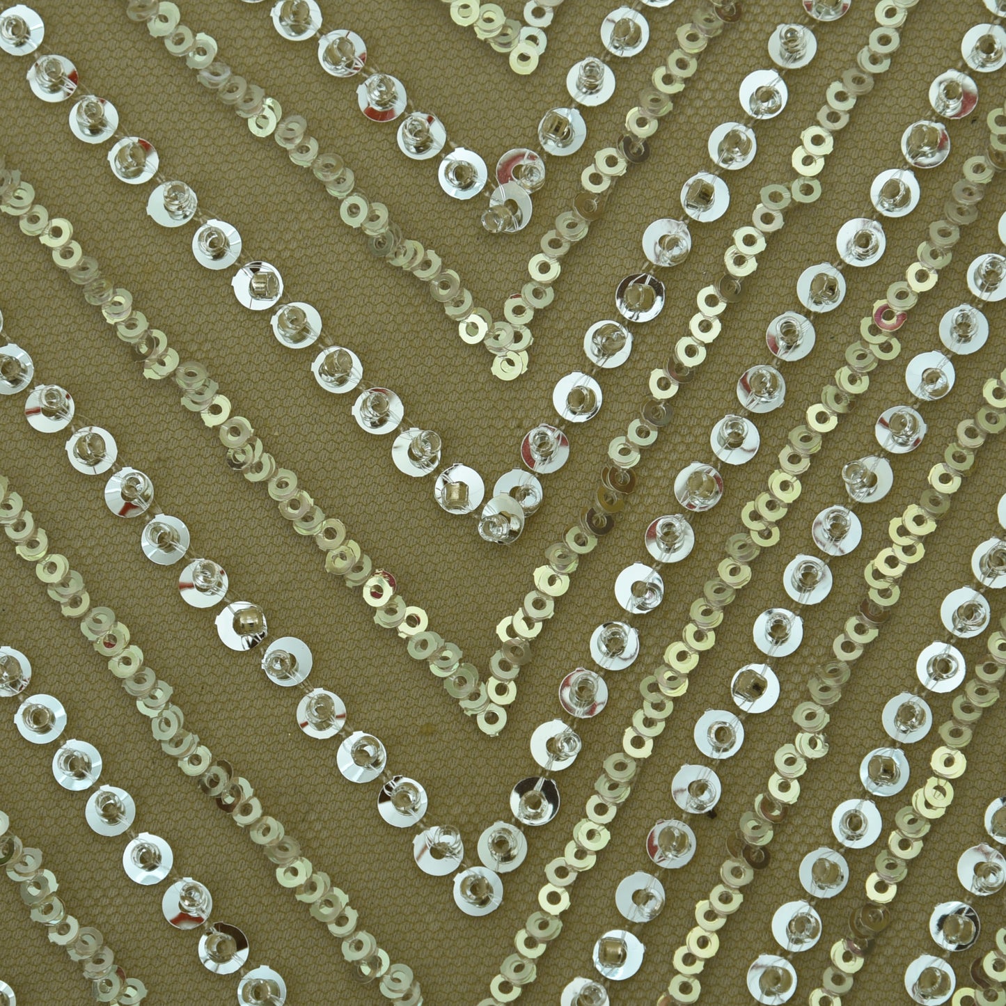 Imported Net Sequins Embroidery Fabric