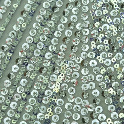Imported Net Sequins Embroidery Fabric