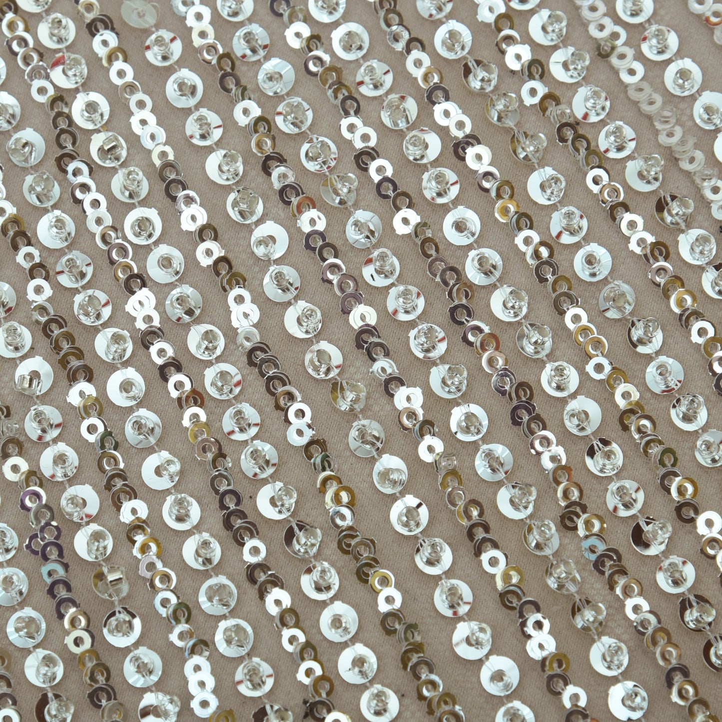 Imported Net Sequins Embroidery Fabric