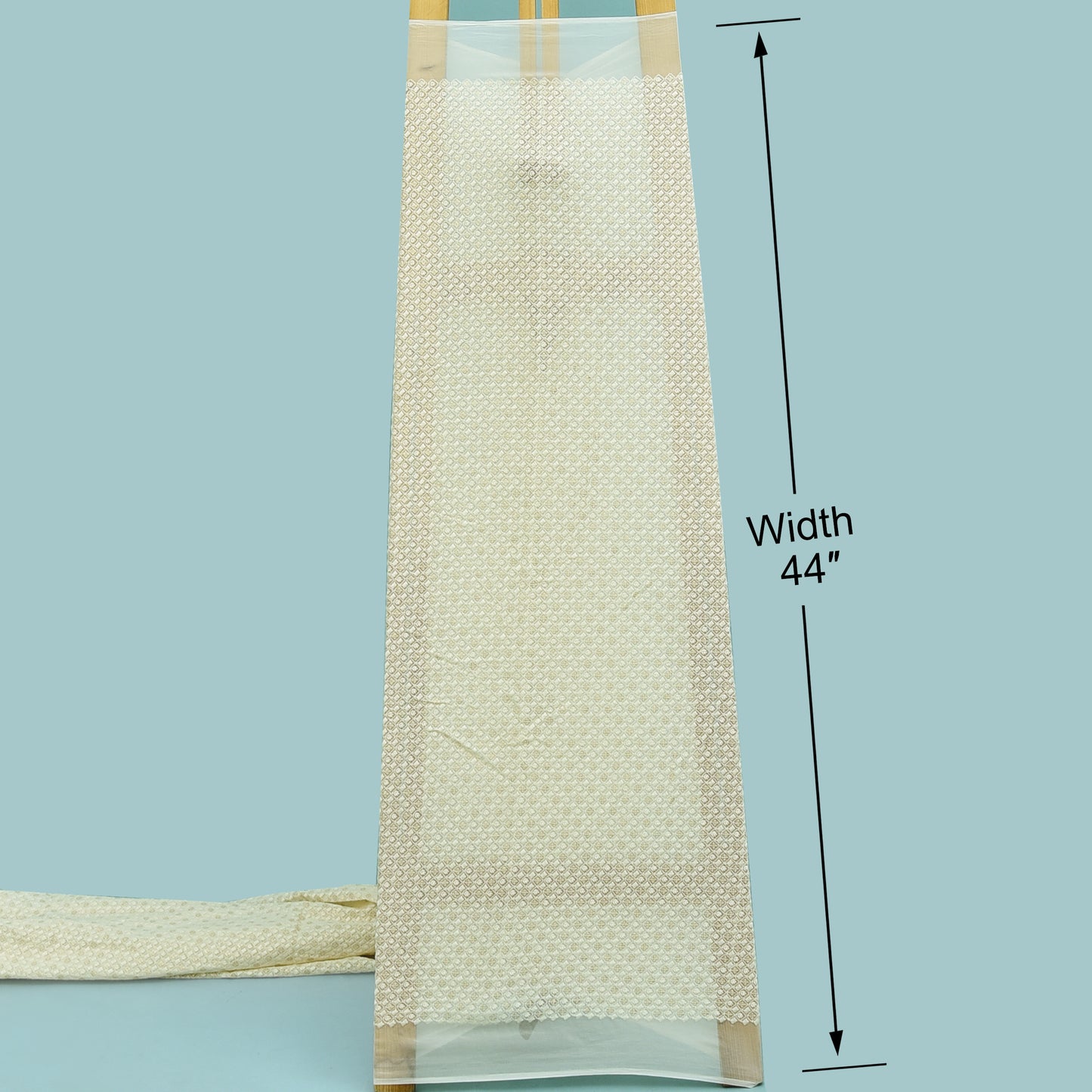 Dyeable Georgette Embroidery Fabric