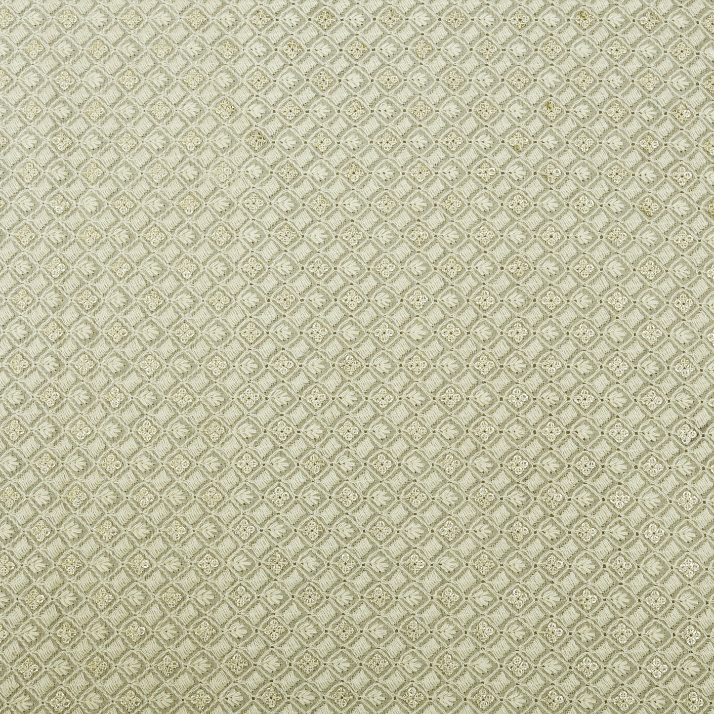 Dyeable Georgette Embroidery Fabric