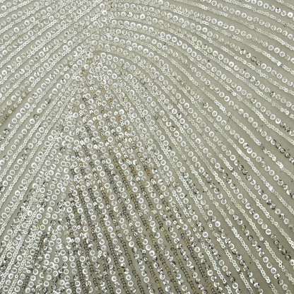 Imported Net Sequins Embroidery Fabric