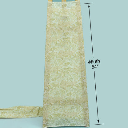 Cotton Position Print Embroidery Fabric