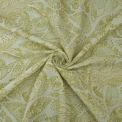 Cotton Position Print Embroidery Fabric