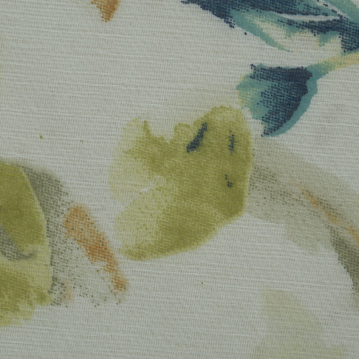 Multicolor Chiffon Print Fabric (Cut Pieces 5Mtr)