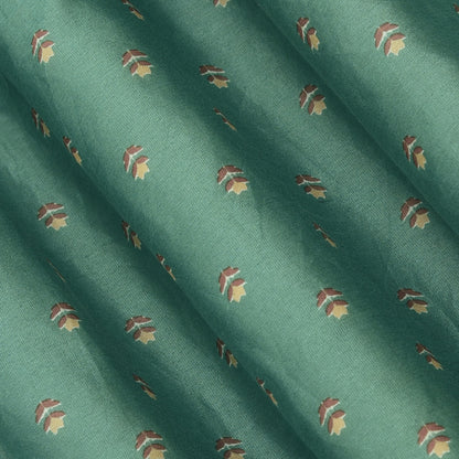 Floral Chanderi Print Fabric