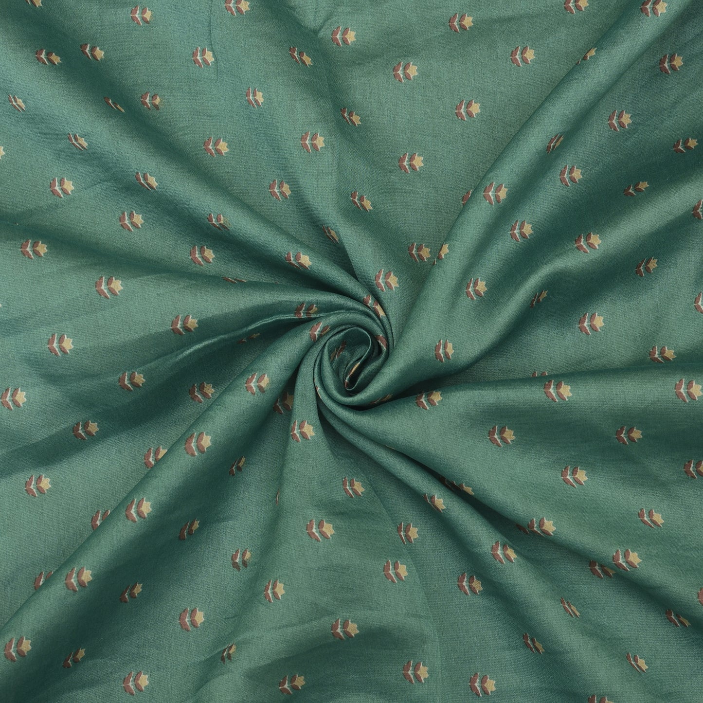 Floral Chanderi Print Fabric