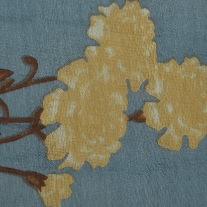 Floral Chanderi Print Fabric