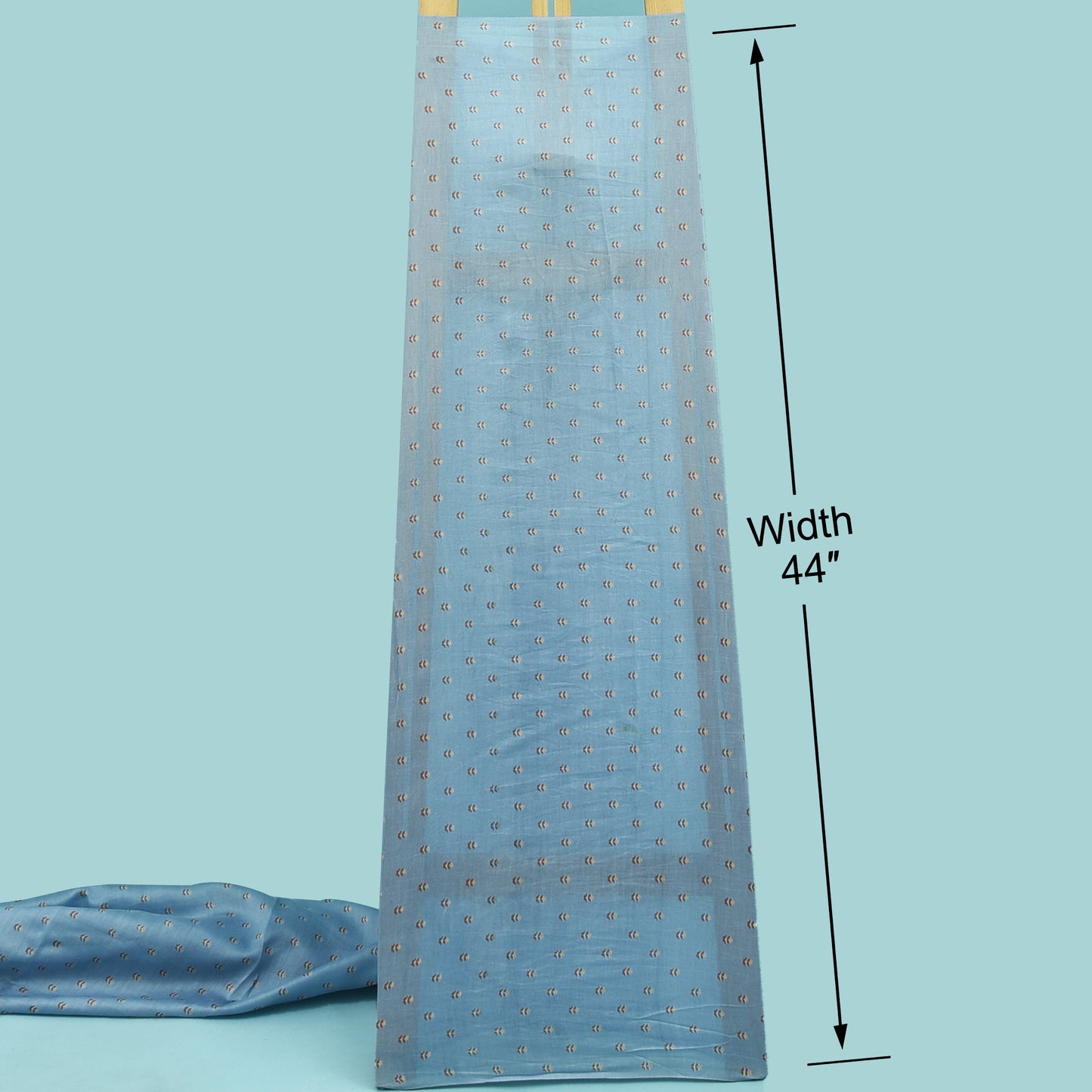 Floral Chanderi Print Fabric